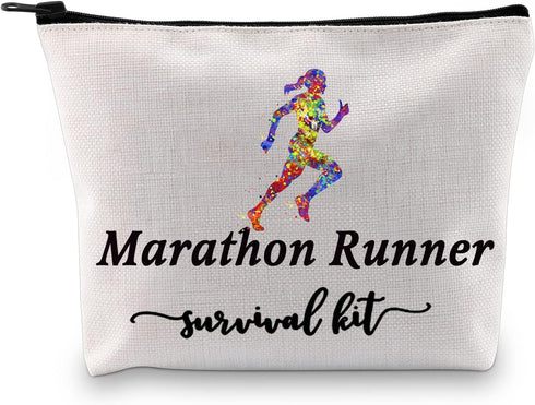 Marathon Runner Zipper Pouch  The Ultimate Running Essential